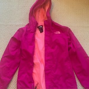 The North Face Girls Rain Jacket 10